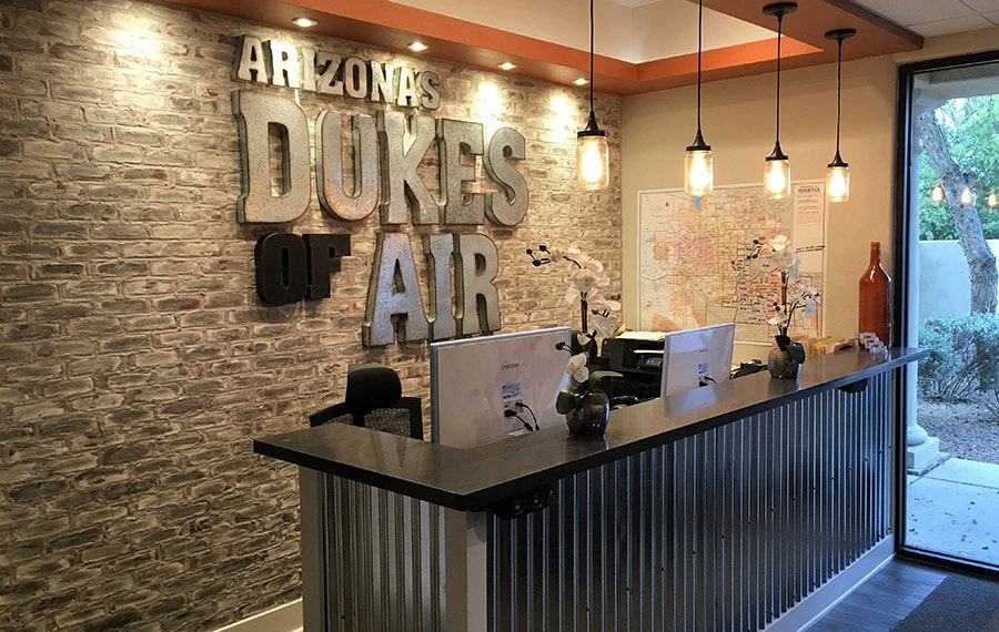 Arizona's Dukes of Air AC-Heating Repair Office in Mesa AZ