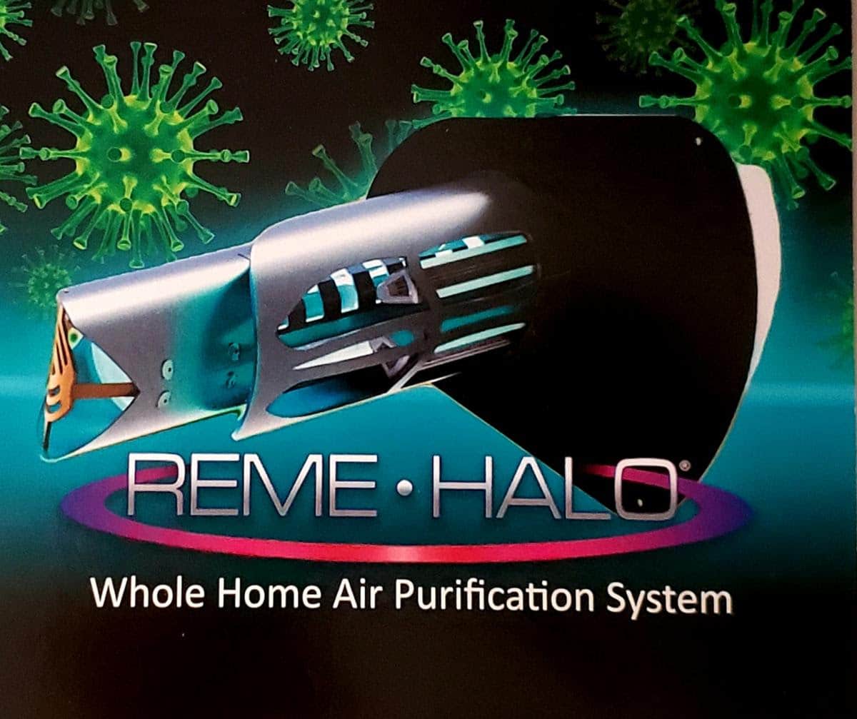 Dukes of Air Reme Halo air purifier, indoor air quality