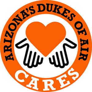 Arizona's Dukes of Air Cares Logo