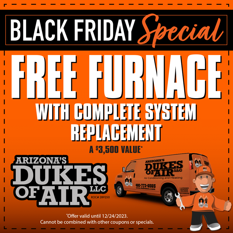 Black Friday Coupon for Free Furnace